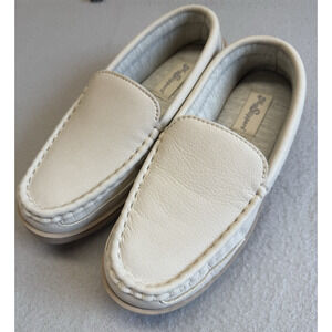 My Slippers Womens 5 All Seasons Beach Beige Ivory Slip On Moccasins 74468-01